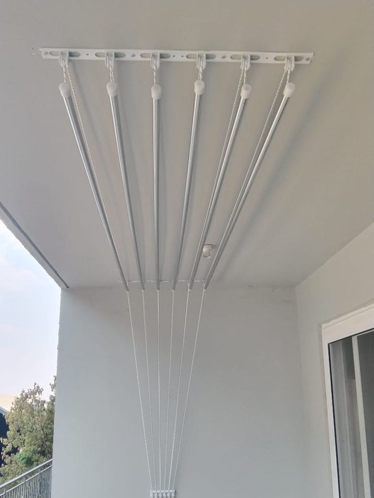 Floor to Ceiling Clothes Drying System