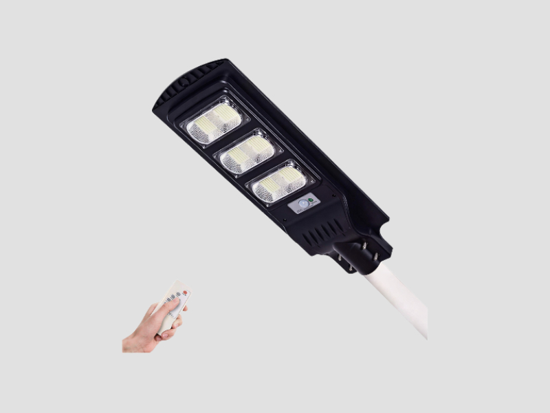  Solar Street Light 120W Motion Sensor ABS Outdoor Use