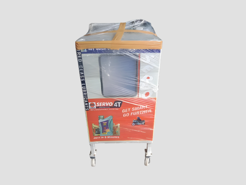 Two Wheeler Quick Oil Changing Machine