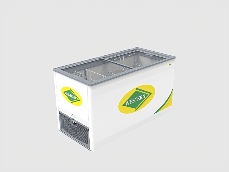 Glass Top Eutectic Deep Freezer E425GT20 For Display Cooling