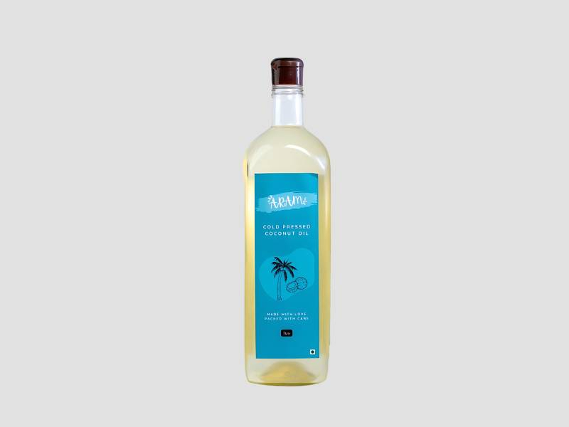 Aram Cold Pressed Coconut Oil Pure Culinary Skincare Use