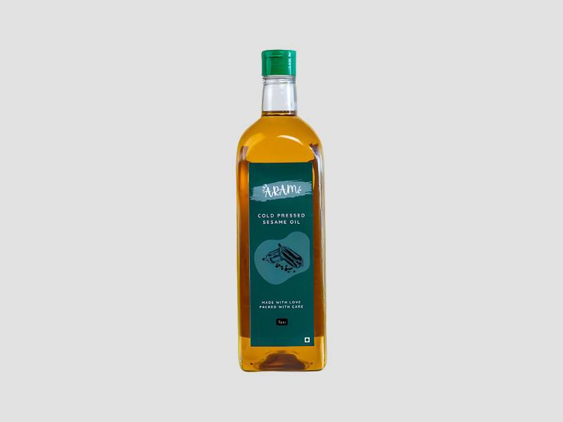 Aram Cold Pressed Sesame Oil Pure For Culinary Health Use