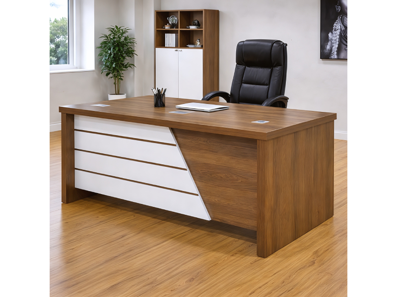 Dual Tone Executive Desk