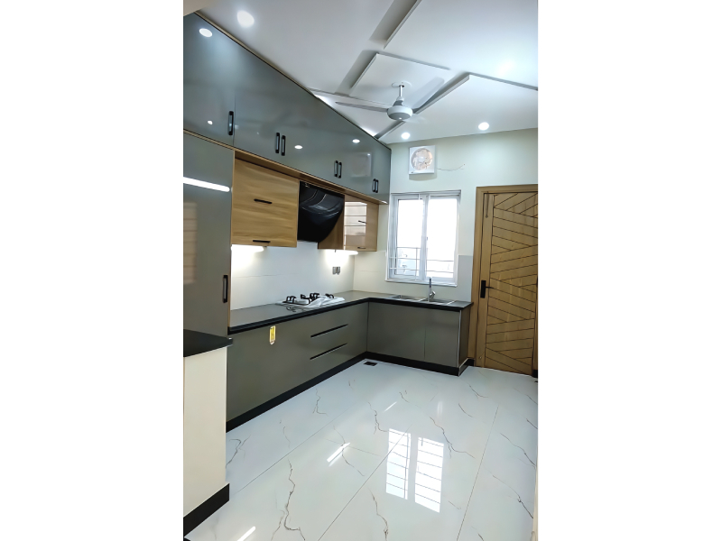 Grey Oak Modular Kitchen