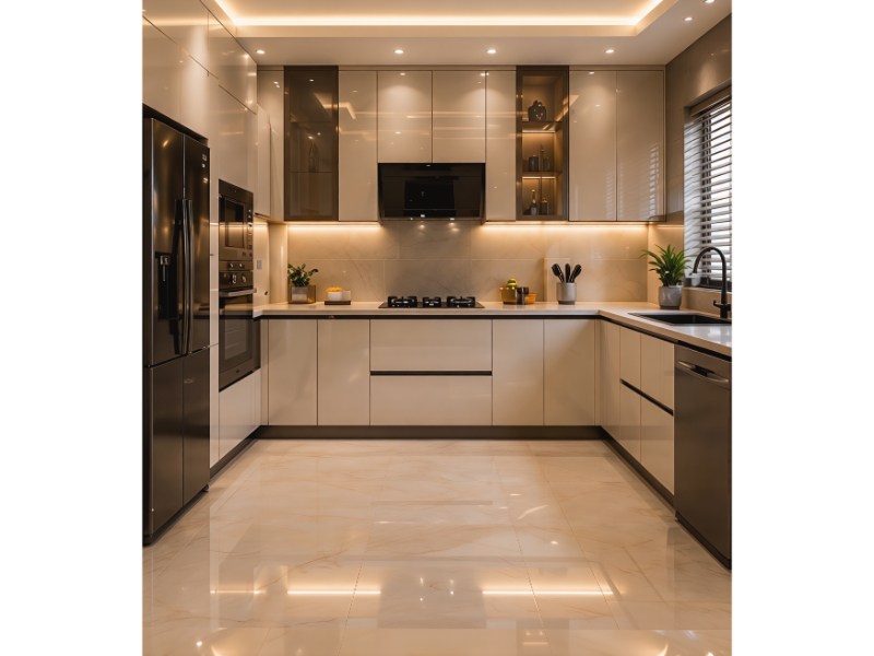 High Gloss Kitchen Designs