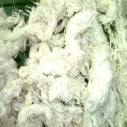White Cotton Hard Waste