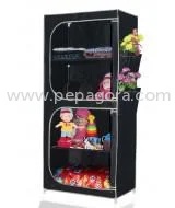CbeeSo 4 Racks Foldable Wardrobe