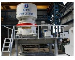 Deepa Cone Crusher for Fine, Medium & Coarse Aggregate Production â€“ Heavy-Duty Industrial Series