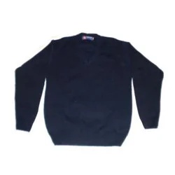 Full Sleeves Navy Blue Pullover