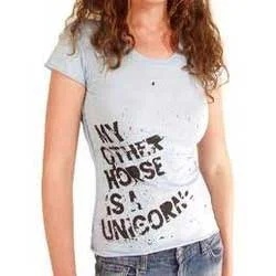 Ladies Neck T Shirts