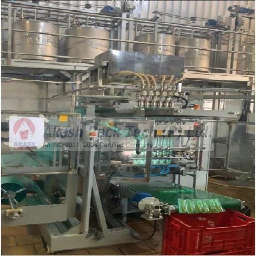 Liquid Pouch Filling Machine AP-800L-6 Lane for FMCG Packaging