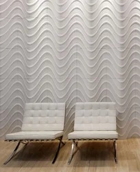Wave Wall Tiles Pattern