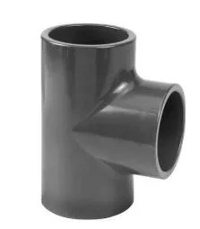 PVC Pipe Tee 1/2 to 3 Inch for Plumbing and Hydraulic Use