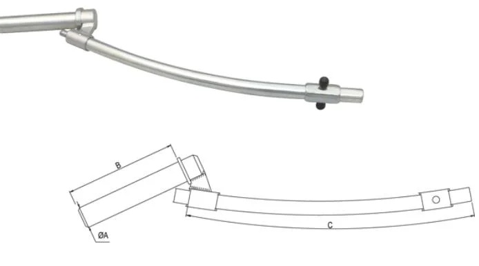 Coupling Pin Curved Handle