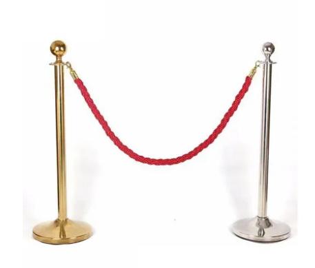 Golden Q Manager With Velvet Rope