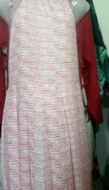 Ladies Flowy Dress Sleeveless Rayon Look Casual Wear by Hansika Glamour World