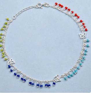 Fancy anklet stylish foot jewelry for casual wear