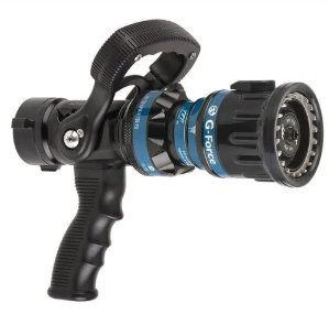 TFT selectable flow fire fighting nozzle
