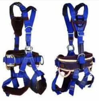 Full body harness for industrial fall protection