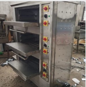 Single, double and tower pizza oven for commercial kitchens