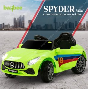 Kids battery operated ride on toy car with lights