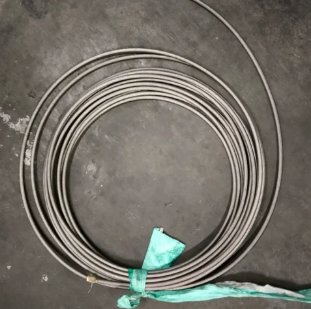 1 inch PTFE hose pipe for chemical fluid transfer