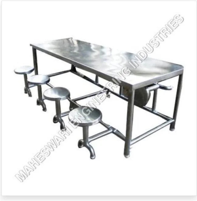 Stainless Steel Dining Table for Home and Commercial Use Fully Stainless MEI