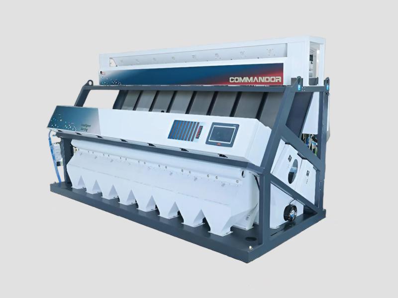 Black Chickpeas Color Sorter - Commandor Color Sorter Chute 1, 2, 3, 4, 5, 6, 7, 8, 10, 12