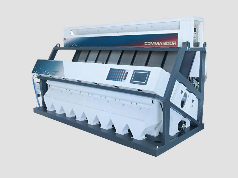Cardamom Color Sorter Machine - Commandor Color Sorter Chute 1, 2, 3, 4, 5, 6, 7, 8, 10, 12