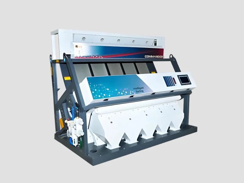 Coffee Beans Color Sorter Machine - Commandor Color Sorter Chute 1, 2, 3, 4, 5, 6, 7, 8, 10, 12