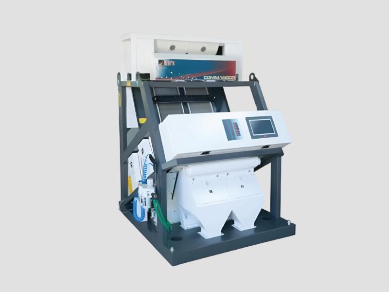 Dhaniya Color Sorter Machine (Coriander Seeds Color Sorter) - Commandor Color Sorter Chute 1, 2, 3, 4, 5, 6, 7, 8, 10, 12