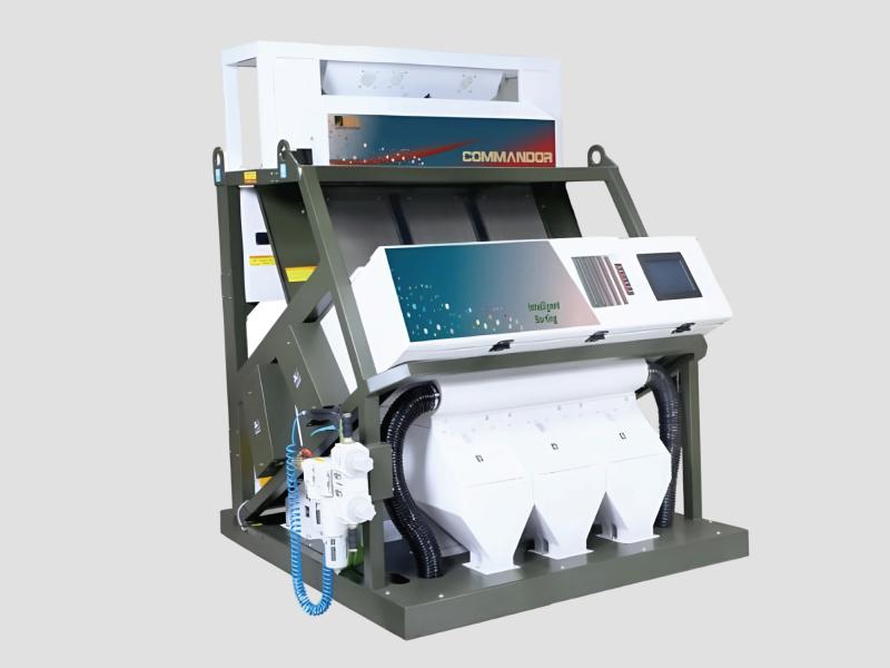 Horse Gram Color Sorter Machine - Commandor Color Sorter Chute 1, 2, 3, 4, 5, 6, 7, 8, 10, 12