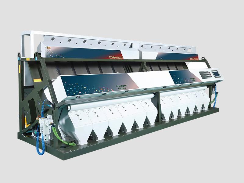 Sesame Seeds Color Sorter Machine - Commandor Color Sorter Chute 1, 2, 3, 4, 5, 6, 7, 8, 10, 12