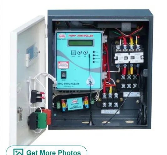 GSM Controller Panel for Single and Three Phase Pump Automation