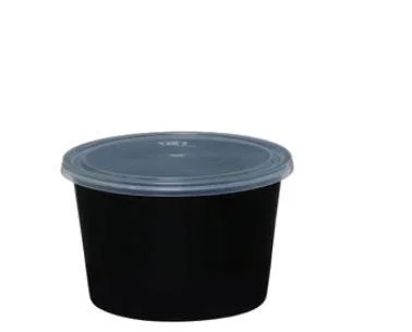 1000 ML Round Food Storage Container with Lid for Restaurant and Home Use