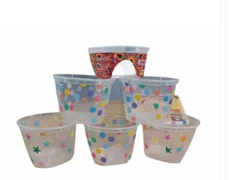Disposable Plastic Food Container with In-Mould Label for Food Packaging