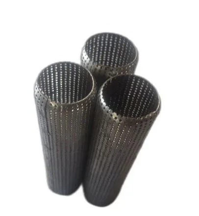 Perforated Stainless Steel Tube + 3 mm Thickness, 2 mm Diameter + Industrial / Manufacturing, Filtration & Structural Applicatio