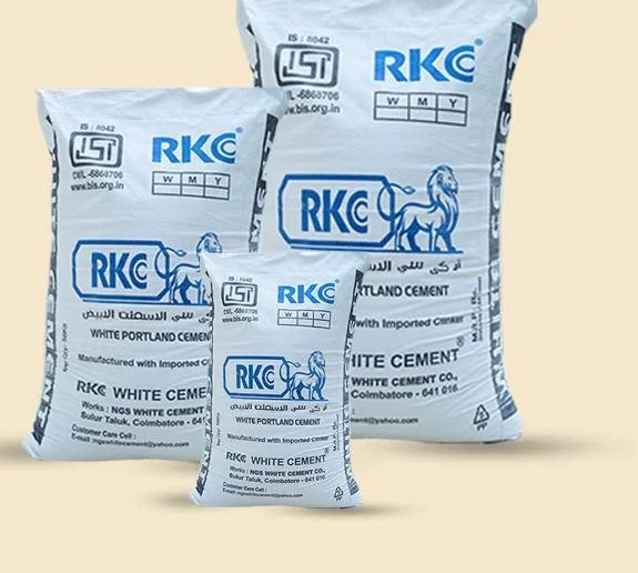 Premium White Cement for Walls, Floors, Ceilings, and Outdoor Landscaping