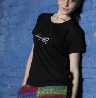 Ladies Round Neck Half Sleeve Pack 2 PC Cotton T-Shirts