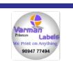Varman labels