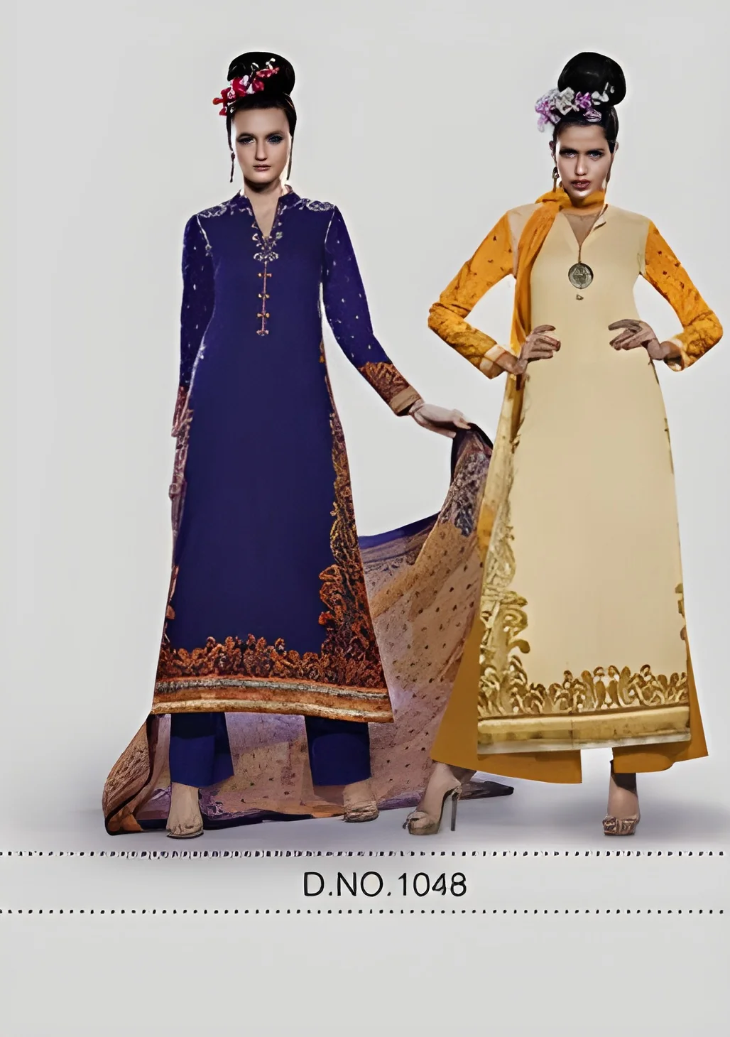 resizeImages/MTkwODA=/mediabank/images/products/BlueLitebrowncolorwithorangedesignerprintsatneckhandsatbottomwithsidesLaxmeDesignersalwarkameez1422656284_19080.webp